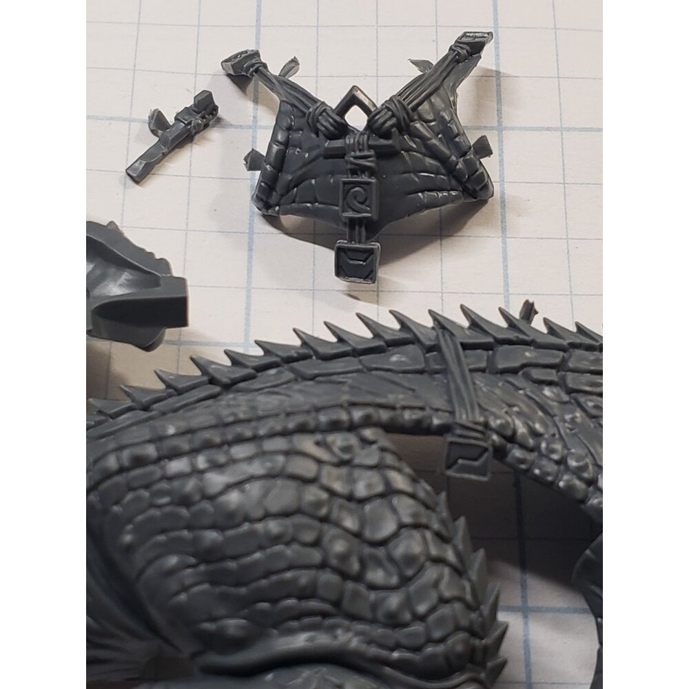 Warhammer Seraphon Bits Carnosaur Troglodon Torso Legs Claws Harness Set #01 - Picture 5 of 7